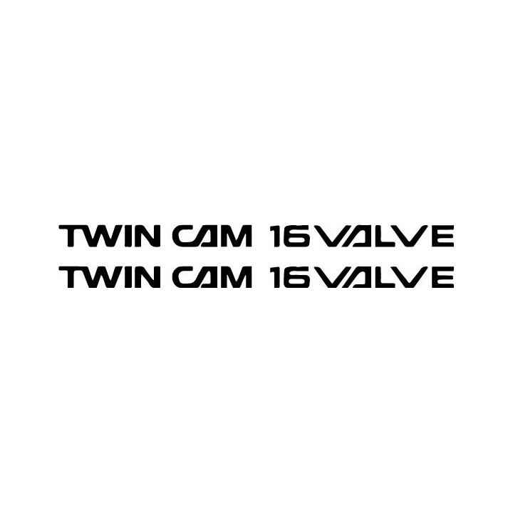 Buy Gt Apex 16 Valve Twin Cam Vinyl Decal Sticker Online