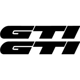 Buy Gti Logo Vector Aftermarket Decal Sticker Online