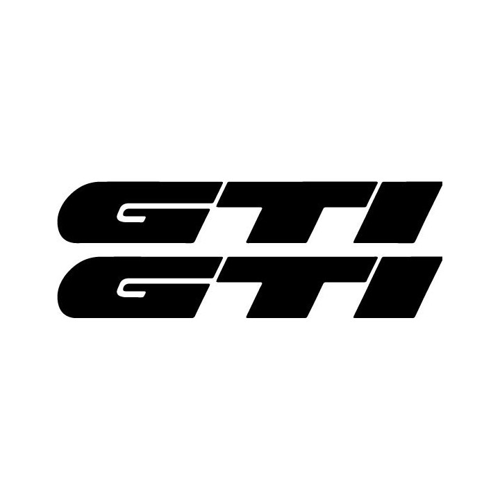 Buy Gti Logo Vector Aftermarket Decal Sticker Online