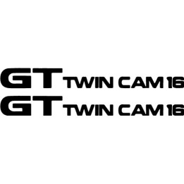 Buy Gt Twin Cam Vinyl Decal Sticker Online