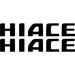 Buy Hiace Vinyl Decal Sticker Online