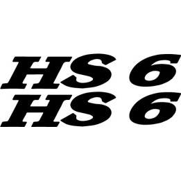 Buy Hs6 Vinyl Decal Sticker Online