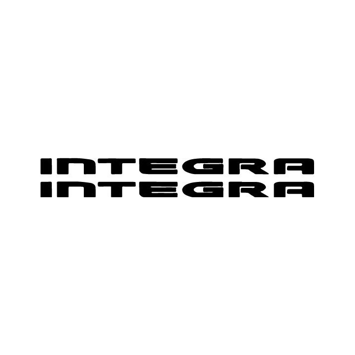 Buy Integra Vinyl Decal Sticker Online
