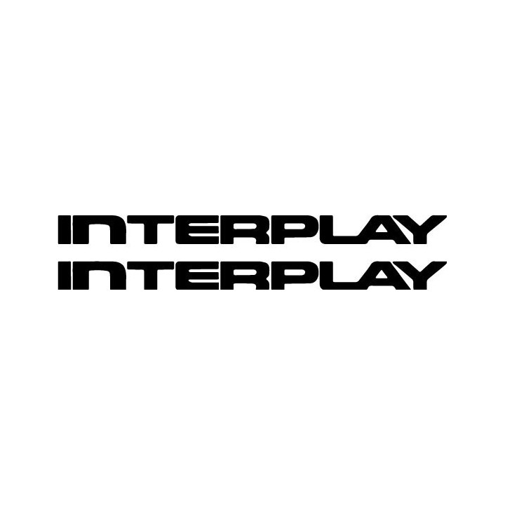 Buy Interplay Vinyl Decal Sticker Online