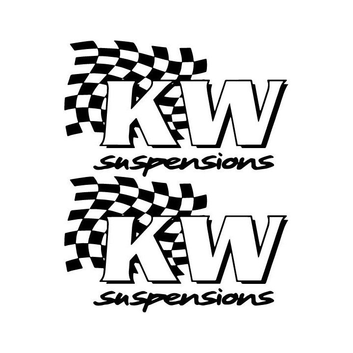 Buy Kw Suspensions Aftermarket Decal Sticker Online