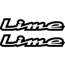 Buy Lime Vinyl Decal Sticker Online