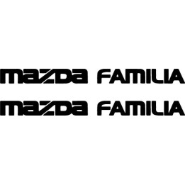 Buy Mazda Familia Vinyl Decal Sticker Online