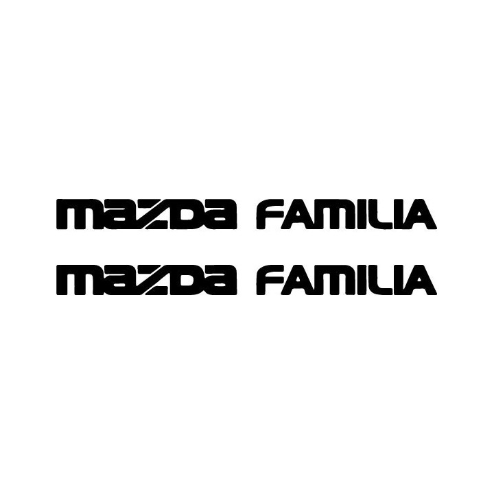 Buy Mazda Familia Vinyl Decal Sticker Online