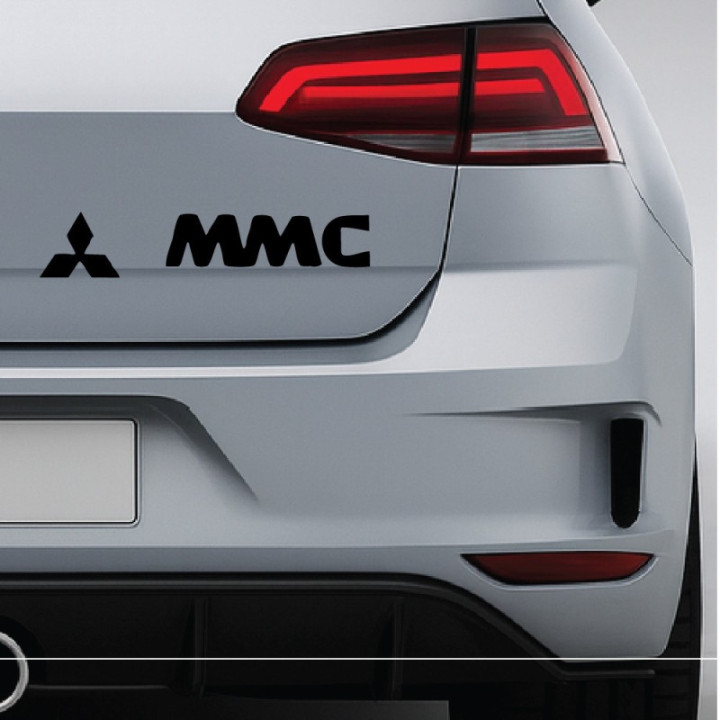 Buy Mmc Vinyl Decal Sticker Online