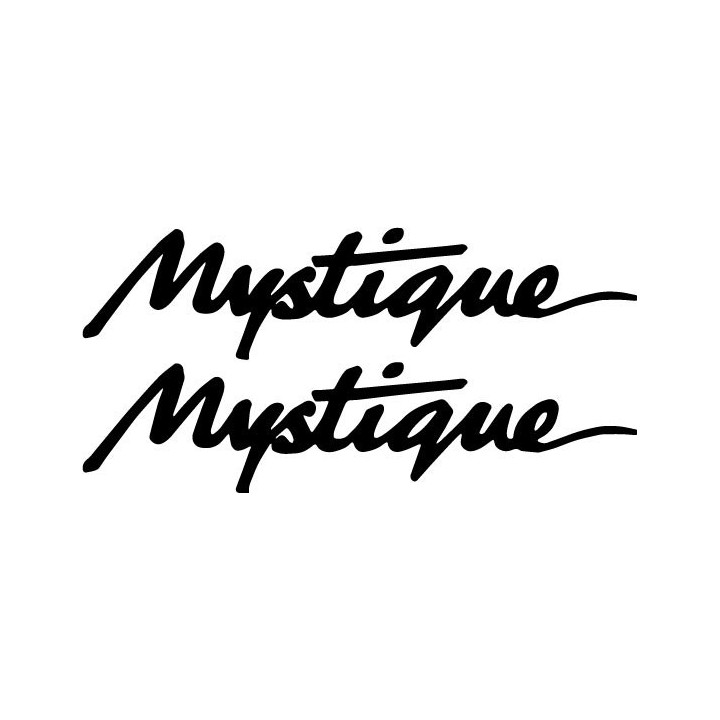 Buy Mystique Vinyl Decal Sticker Online