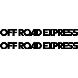 Buy Offroad Express Vinyl Decal Sticker Online