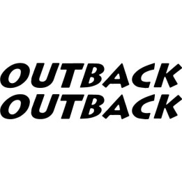 Buy Outback Vinyl Decal Sticker Online