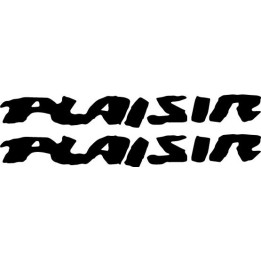 Buy Plaisir Vinyl Decal Sticker Online