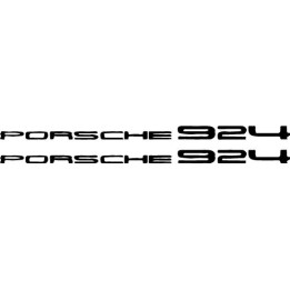 Buy Porsche 924 Vinyl Decal Sticker 1 Online
