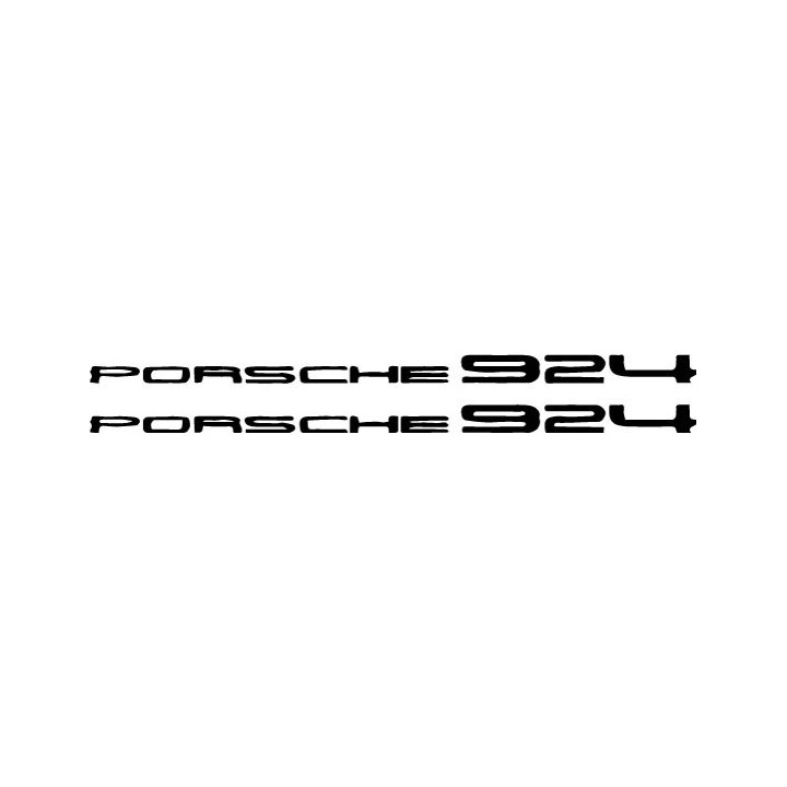 Buy Porsche 924 Vinyl Decal Sticker 1 Online
