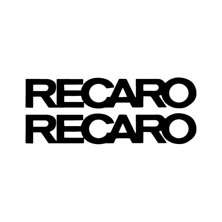 Buy Recaro Racing Aftermarket Decal Sticker Online