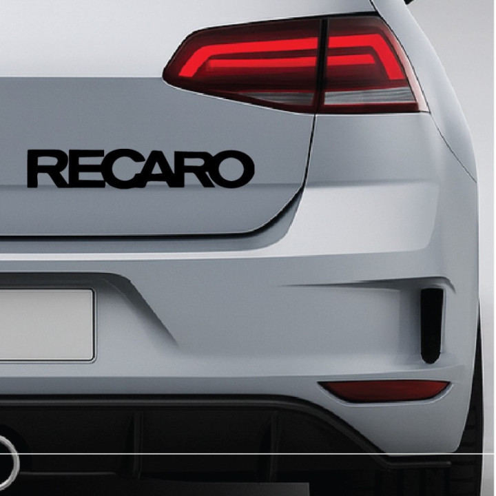 Buy Recaro Racing Aftermarket Decal Sticker Online