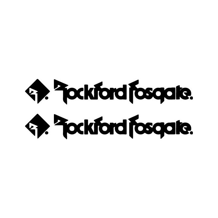 Buy Rockford Fosgate Aftermarket Decal Sticker Online