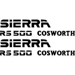 Buy Sierra Rs 500 Cosworth Vinyl Decal Sticker Online