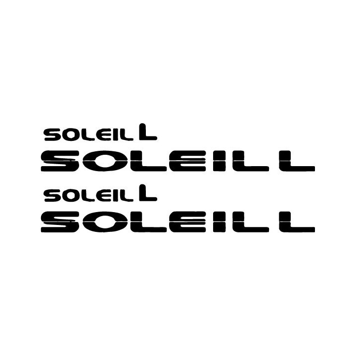 Buy Soleil Vinyl Decal Sticker Online
