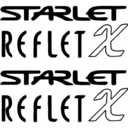Buy Starlet Reflet X Vinyl Decal Sticker Online