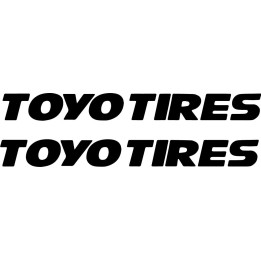 Toyo Tires Stickers – JDM Motorsport Performance Tyre Decals (2-Pack)