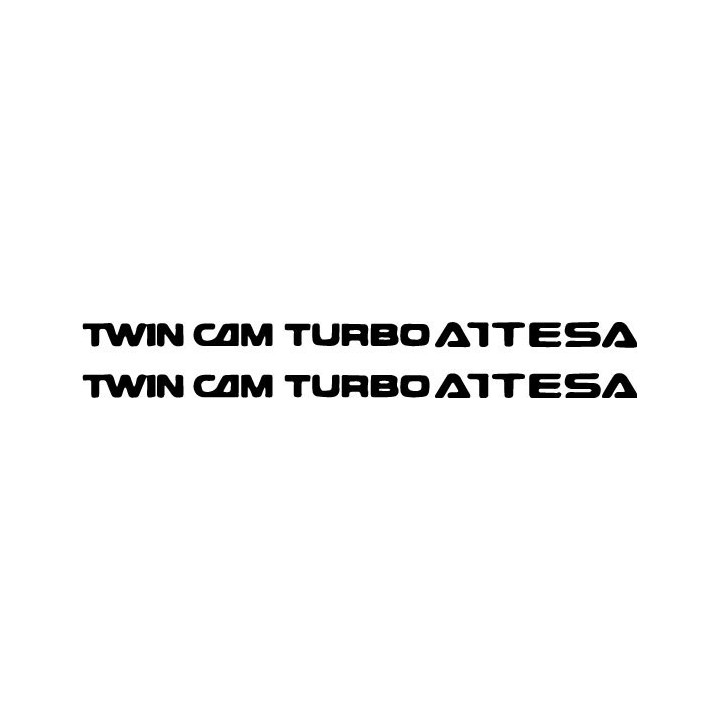 Buy Twin Cam Turbo Attesa Vinyl Decal Sticker Online