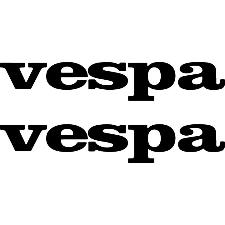 Buy Vespa Old Aftermarket Decal Sticker Online