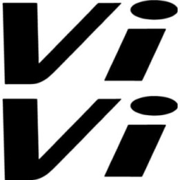 Buy Vi Vinyl Decal Sticker Online