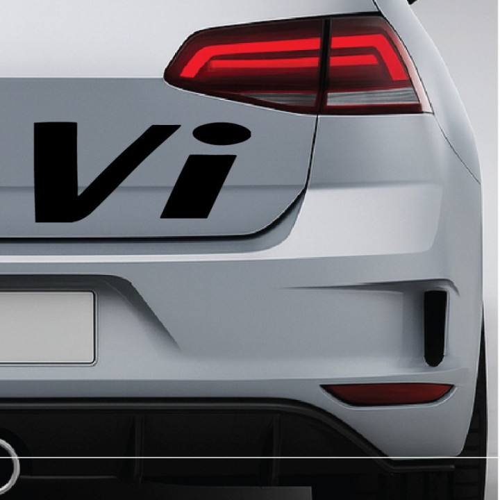 Buy Vi Vinyl Decal Sticker Online