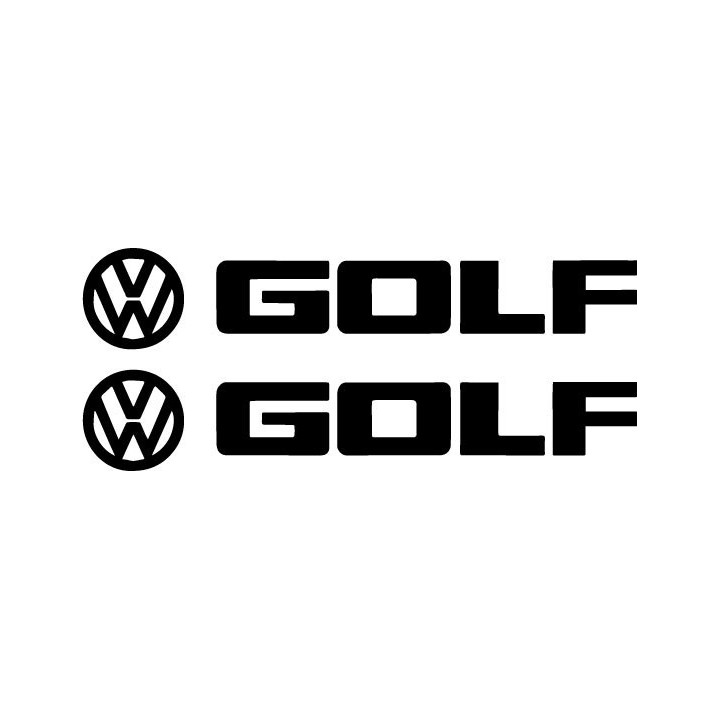 Buy Volkswagen Golf Decal Sticker Online