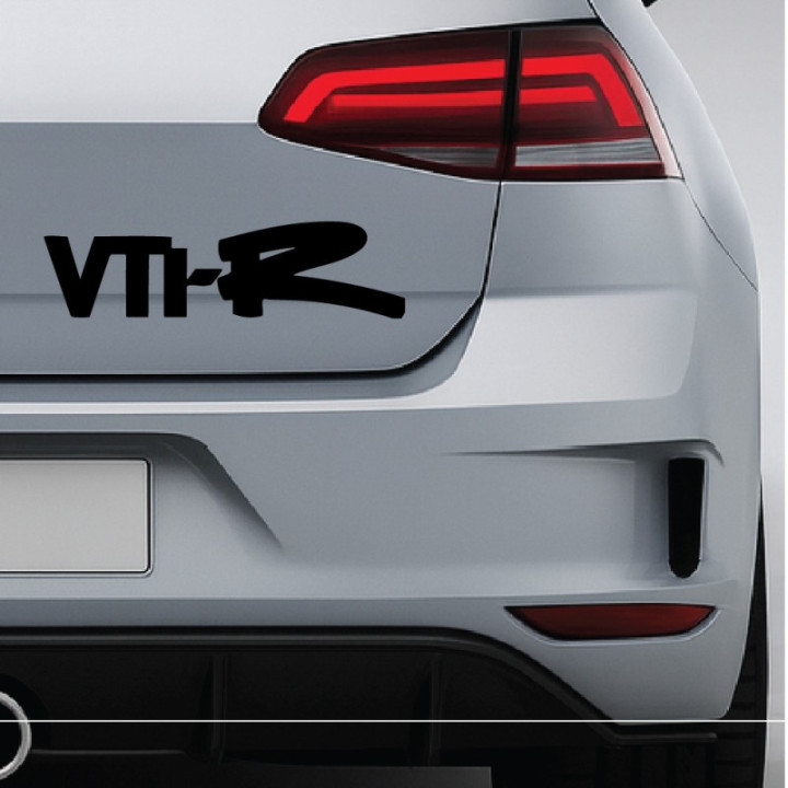 Buy Vt R Decal Sticker Online