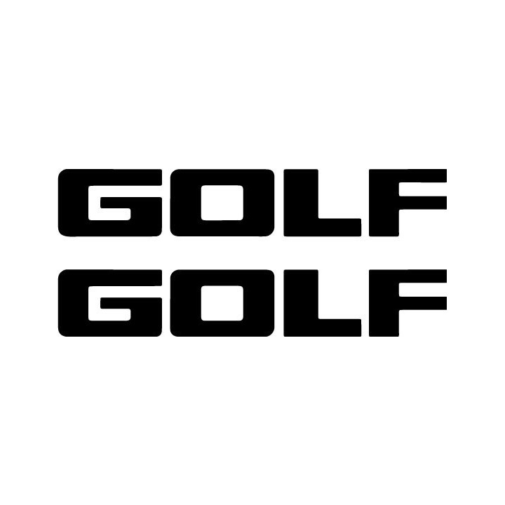 Buy Vw Golf Aftermarket Decal Sticker Online