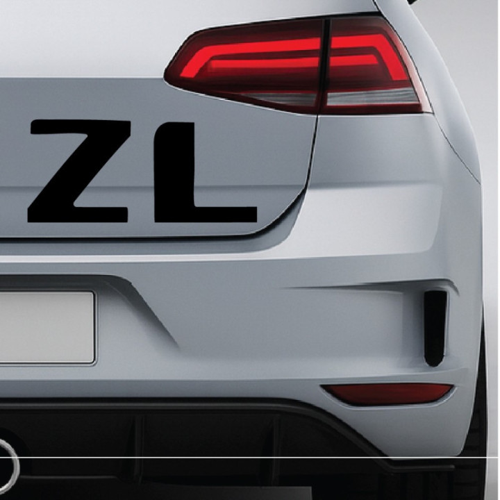 Buy Zl Vinyl Decal Sticker Online