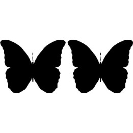 Buy Butterfly Decal Sticker 40 Vinyl Decal Sticker Online