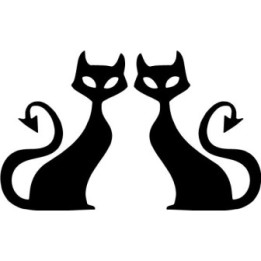 Buy Cat Silhouette Vinyl Decal Online