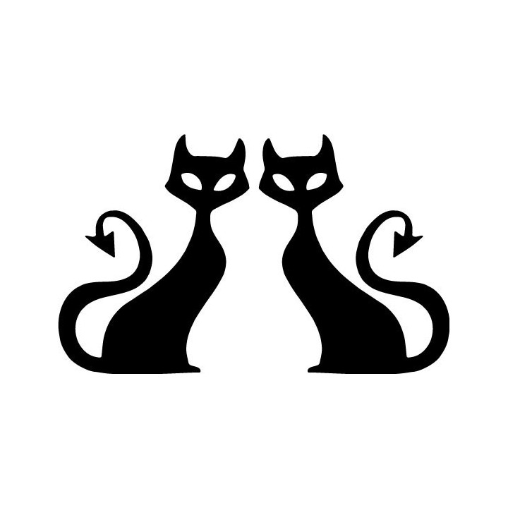 Buy Cat Silhouette Vinyl Decal Online