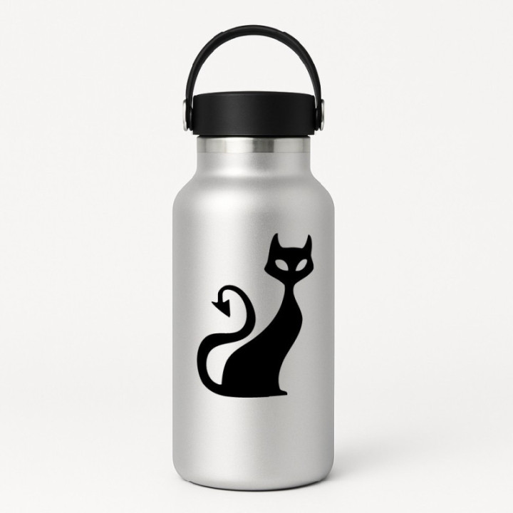 Buy Cat Silhouette Vinyl Decal Online