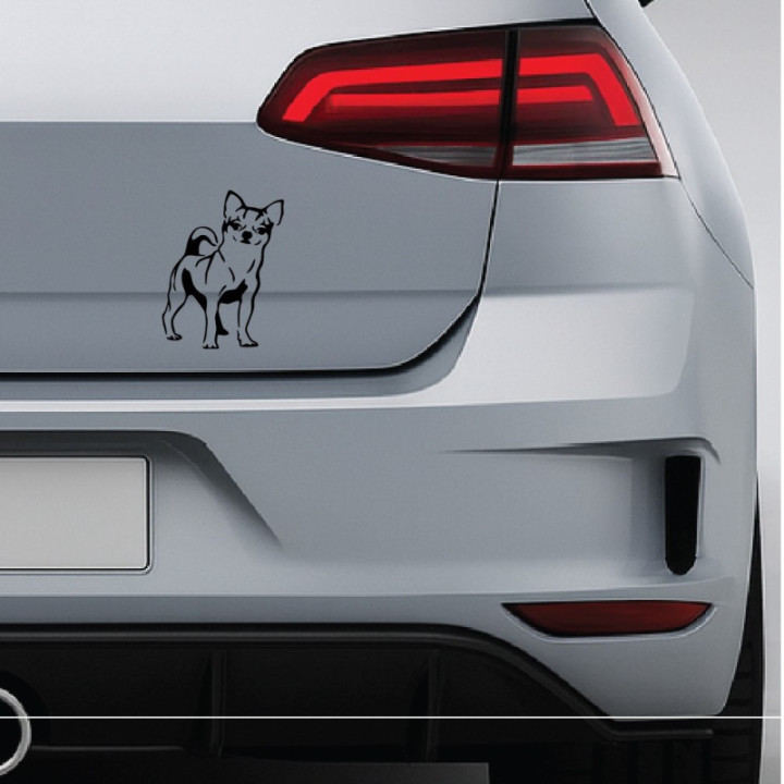 Buy Chihuahua Dog Vinyl Decal Sticker Online