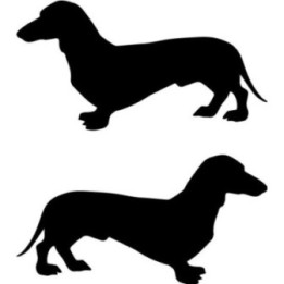 Buy Dachshund Wiener Dog Decal Sticker Online