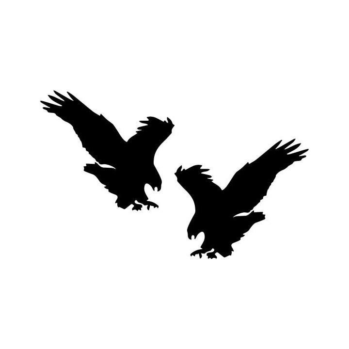 Buy Eagle Hawk Falcon Bird Decal Sticker Online