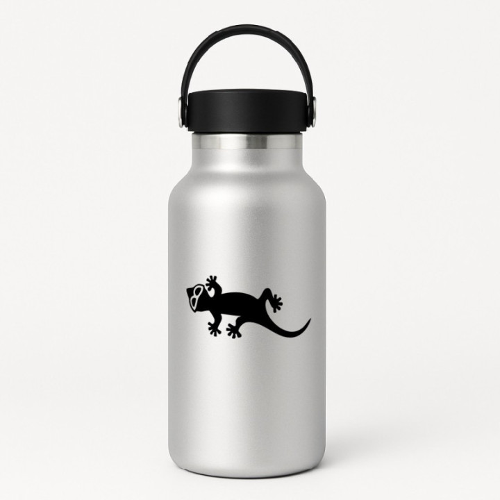 Buy Gecko With Sunglasses Decal Sticker Online