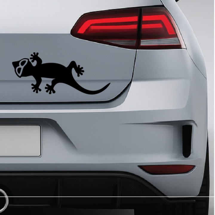 Buy Gecko With Sunglasses Decal Sticker Online