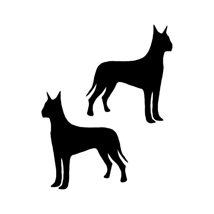 Buy Great Dane Decal Sticker Online