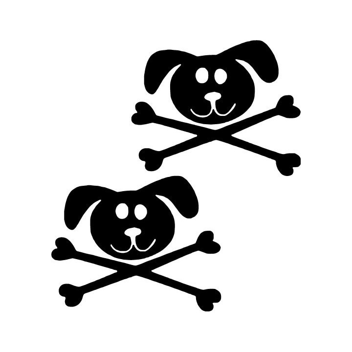 Buy Skull Dog 74 Decal Online