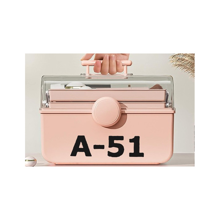 A-51 Stickers – Area 51 Alien Sci-Fi Decals (2-Pack)