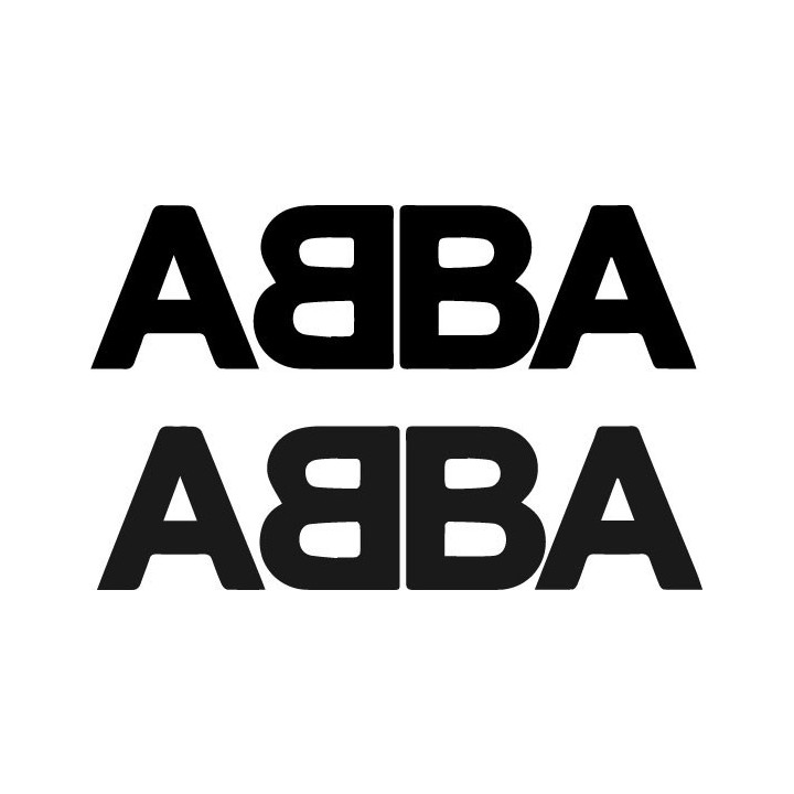 ABBA Stickers – Waterloo Mamma Mia Fan Decals (2-Pack)