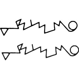Abismo Band Stickers – Heavy Rock Logo Decals (2-Pack)