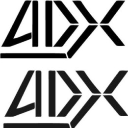 ADX Stickers – Metal Band Logo Decals (2-Pack)