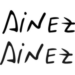 Ainez Stickers – Band Logo Vinyl Decals (2-Pack)